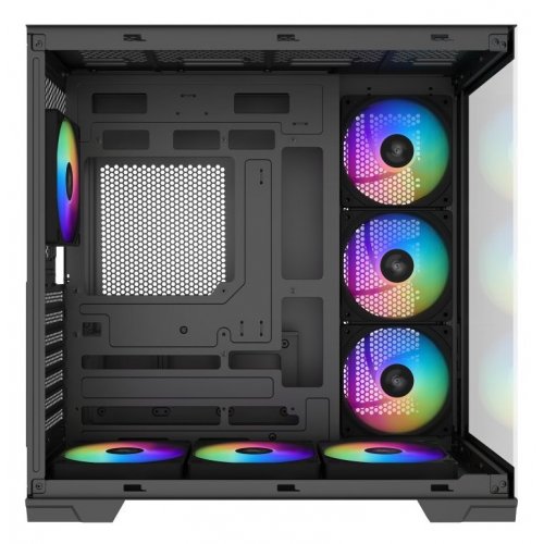 Корпус SAMA V52 без БП (V52-BKADA7X1-GL) Black купить в Украине: Киев, Днепр, Харьков, Одесса  | Проверка совместимости, низкая цена, отзывы, характеристики от TELEMART фото