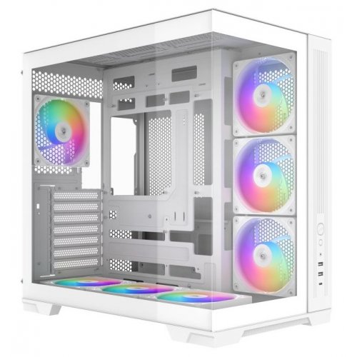 Корпус SAMA V52 без БП (V52-WHADA7X1-GL) White купить в Украине: Киев, Днепр, Харьков, Одесса  | Проверка совместимости, низкая цена, отзывы, характеристики от TELEMART фото