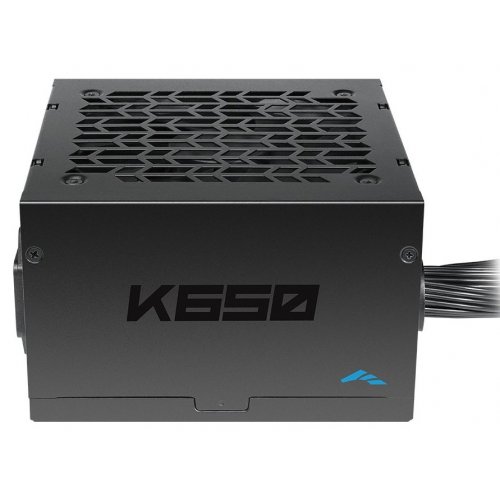 Блок живлення SAMA K650 650W (K0650-BKBFWA25-EU) Black купити в Україні: Київ, Львів, Хмельницький, Тернопіль, Івано-Франківськ | Перевірка сумісності, низька ціна, відгуки, характеристики від TELEMART фото