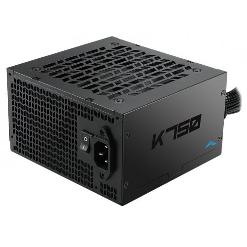 Блок живлення SAMA K750 750W (K0750-BKBFWA25-EU) Black купити в Україні: Київ, Львів, Хмельницький, Тернопіль, Івано-Франківськ | Перевірка сумісності, низька ціна, відгуки, характеристики від TELEMART фото