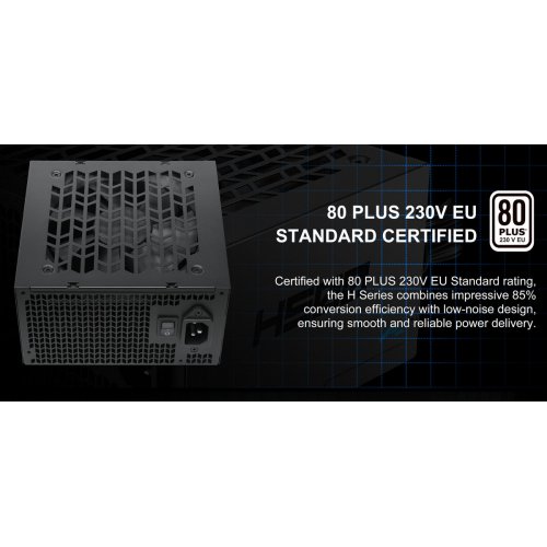 Блок живлення SAMA H500 500W (H0500-BKSHW001-EU) Black купити в Україні: Київ, Львів, Хмельницький, Тернопіль, Івано-Франківськ | Перевірка сумісності, низька ціна, відгуки, характеристики від TELEMART фото