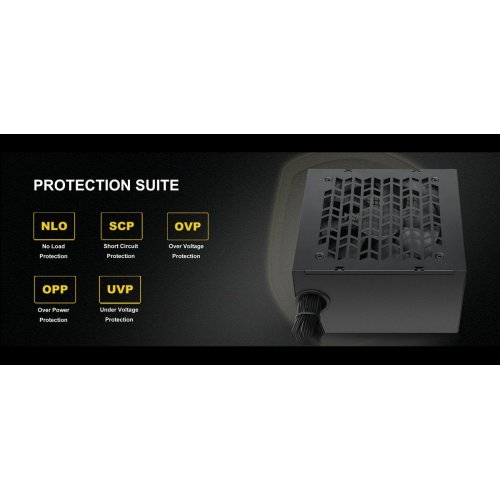 Блок живлення SAMA H600 600W (H0600-BKSHW001-EU) Black купити в Україні: Київ, Львів, Хмельницький, Тернопіль, Івано-Франківськ | Перевірка сумісності, низька ціна, відгуки, характеристики від TELEMART фото