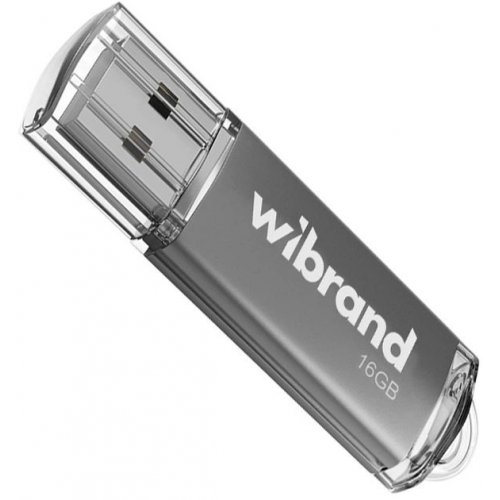 Накопитель Wibrand Cougar 16GB USB 2.0 (WI2.0/CU16P1S) Silver купить в Украине: Киев, Днепр, Харьков, Одесса  | Низкая цена, отзывы, характеристики от TELEMART фото