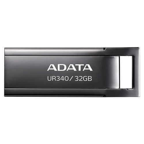 Накопичувач ADATA UR340 32GB USB 3.2 (AROY-UR340-32GBK) Black купити в Україні: Київ, Львів, Хмельницький, Тернопіль, Івано-Франківськ | Низька ціна, відгуки, характеристики від TELEMART фото