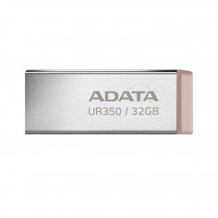 Накопичувач ADATA UR350 32GB USB 3.2 (UR350-32G-RSR/BG) Silver/Beige
