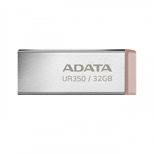 Накопичувач ADATA UR350 32GB USB 3.2 (UR350-32G-RSR/BG) Silver/Beige купити в Україні: Київ, Львів, Хмельницький, Тернопіль, Івано-Франківськ | Низька ціна, відгуки, характеристики від TELEMART фото