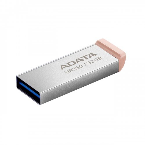 Накопичувач ADATA UR350 32GB USB 3.2 (UR350-32G-RSR/BG) Silver/Beige купити в Україні: Київ, Львів, Хмельницький, Тернопіль, Івано-Франківськ | Низька ціна, відгуки, характеристики від TELEMART фото