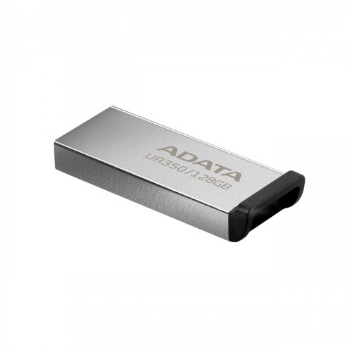 Накопитель ADATA UR350 128GB USB 3.2 (UR350-128G-RSR/BK) Silver/Black купить в Украине: Киев, Днепр, Харьков, Одесса  | Низкая цена, отзывы, характеристики от TELEMART фото