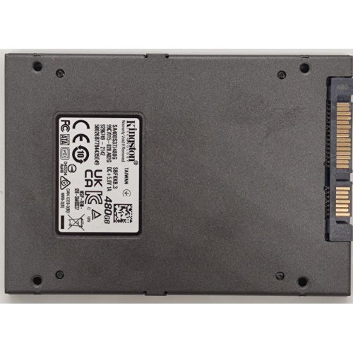 Ssd-диск Kingston SSDNow A400 TLC 480GB 2.5'' (SA400S37/480G) (Відновлено продавцем, 865596) купити в Україні: Київ, Львів, Хмельницький, Тернопіль, Івано-Франківськ | Перевірка сумісності, низька ціна, відгуки, характеристики від TELEMART фото