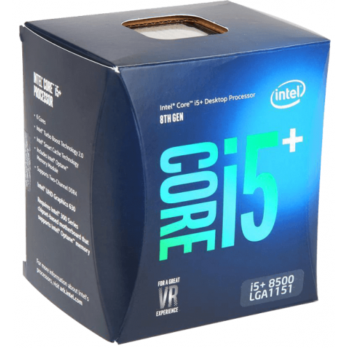 Продать Процессор Intel Core i5+8500 3(4.1)GHz 9MB s1151 Box (BO80684I58500) по Trade-In интернет-магазине Телемарт - Киев, Днепр, Украина фото