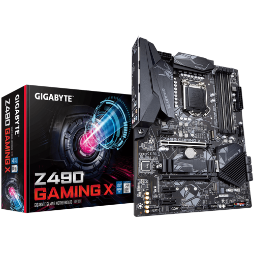 Материнська плата Gigabyte Z490 GAMING X (s1200, Intel Z490) (Відновлено продавцем, 865773) купити в Україні: Київ, Львів, Хмельницький, Тернопіль, Івано-Франківськ | Перевірка сумісності, низька ціна, відгуки, характеристики від TELEMART фото