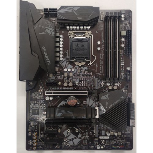 Материнська плата Gigabyte Z490 GAMING X (s1200, Intel Z490) (Відновлено продавцем, 865773) купити в Україні: Київ, Львів, Хмельницький, Тернопіль, Івано-Франківськ | Перевірка сумісності, низька ціна, відгуки, характеристики від TELEMART фото