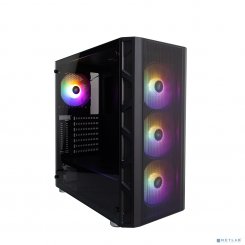Корпус 1stPlayer FIREBASE XP-E без БП Black (Восстановлено продавцом, 865778)