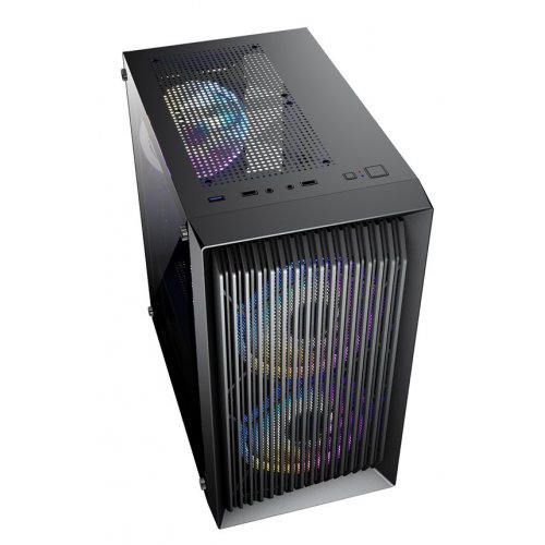 Корпус 1stPlayer BS-2-3F1-BK без БП Black (Восстановлено продавцом, 865783) купить в Украине: Киев, Днепр, Харьков, Одесса  | Проверка совместимости, низкая цена, отзывы, характеристики от TELEMART фото