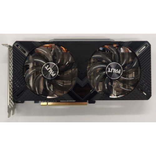 Відеокарта Palit GeForce RTX 2060 Dual 6144MB (NE62060018J9-1160A-1) (Відновлено продавцем, 865795) купити в Україні: Київ, Львів, Хмельницький, Тернопіль, Івано-Франківськ | Перевірка сумісності, низька ціна, відгуки, характеристики від TELEMART фото