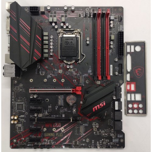 Материнская плата MSI MPG Z390 GAMING PLUS (s1151-v2, Intel Z390) (Восстановлено продавцом, 865812) купить в Украине: Киев, Днепр, Харьков, Одесса  | Проверка совместимости, низкая цена, отзывы, характеристики от TELEMART фото