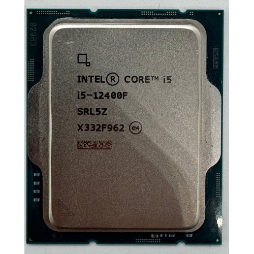 Процессор Intel Core i5-12400F 2.5(4.4)GHz 18MB s1700 Tray (CM8071504555318) (Восстановлено продавцом, 865941) купить в Украине: Киев, Днепр, Харьков, Одесса  | Проверка совместимости, низкая цена, отзывы, характеристики от TELEMART фото