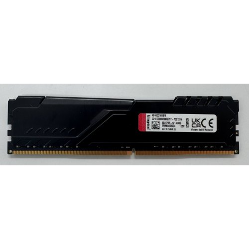 Озп Kingston DDR4 8GB 3200Mhz FURY Beast Black (KF432C16BB/8) (Відновлено продавцем, 865943) купити в Україні: Київ, Львів, Хмельницький, Тернопіль, Івано-Франківськ | Перевірка сумісності, низька ціна, відгуки, характеристики від TELEMART фото