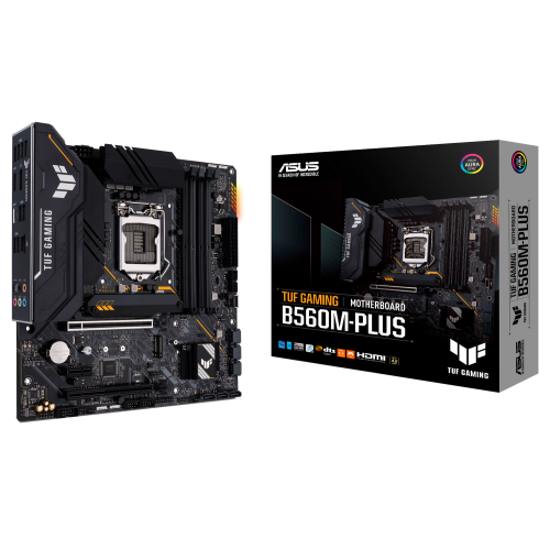 Материнская плата Asus TUF GAMING B560M-PLUS (s1200, Intel B560) (Восстановлено продавцом, 865989) купить в Украине: Киев, Днепр, Харьков, Одесса  | Проверка совместимости, низкая цена, отзывы, характеристики от TELEMART фото