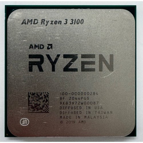 Процесор AMD Ryzen 3 3100 3.6(3.9)GHz 16MB sAM4 Tray (100-000000284) (Відновлено продавцем, 866118) купити в Україні: Київ, Львів, Хмельницький, Тернопіль, Івано-Франківськ | Перевірка сумісності, низька ціна, відгуки, характеристики від TELEMART фото