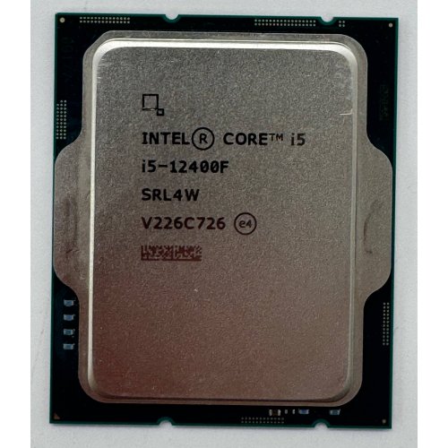 Процесор Intel Core i5-12400F 2.5(4.4)GHz 18MB s1700 Tray (CM8071504555318) (Відновлено продавцем, 866119) купити в Україні: Київ, Львів, Хмельницький, Тернопіль, Івано-Франківськ | Перевірка сумісності, низька ціна, відгуки, характеристики від TELEMART фото