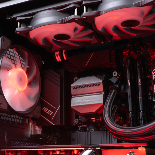 Компьютер EVOLVE PoweredBy MSI 3H+ (EVOP-G3HR560N406TI-D432S1TBKMSH) Black/Mesh (Восстановлено продавцом, 866129) купить в Украине: Киев, Днепр, Харьков, Одесса  | Низкая цена, отзывы, характеристики от TELEMART фото