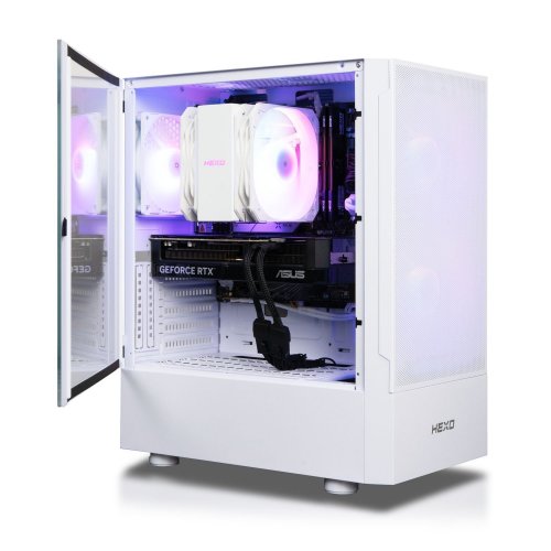 Комп'ютер HEXO Gaming Mainstream Base (HGMBS-5600N5060-16S1TWH) White купити в Україні: Київ, Львів, Хмельницький, Тернопіль, Івано-Франківськ | Низька ціна, відгуки, характеристики від TELEMART фото
