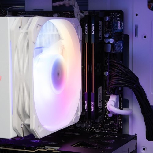 Комп'ютер HEXO Gaming Mainstream Base (HGMBS-5600N5060-16S1TWH) White купити в Україні: Київ, Львів, Хмельницький, Тернопіль, Івано-Франківськ | Низька ціна, відгуки, характеристики від TELEMART фото
