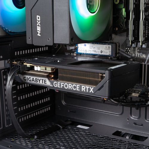 Компьютер HEXO Gaming Mainstream Base (HGMBS-5600N5060-16S1TBK) Black купить в Украине: Киев, Днепр, Харьков, Одесса  | Низкая цена, отзывы, характеристики от TELEMART фото