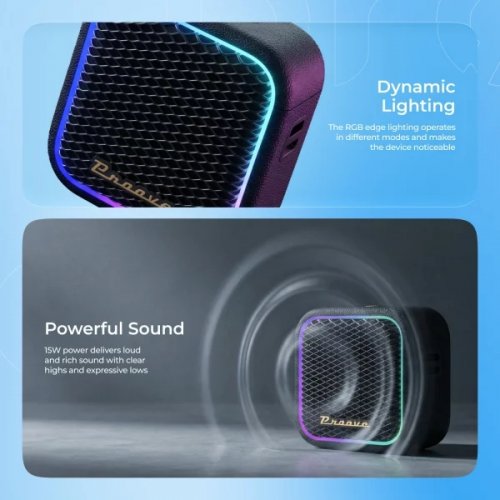 Портативная акустика Proove Funk 15W (PSFN1501AP01) Black купить в Украине: Киев, Днепр, Харьков, Одесса  | Низкая цена, отзывы, характеристики от TELEMART фото