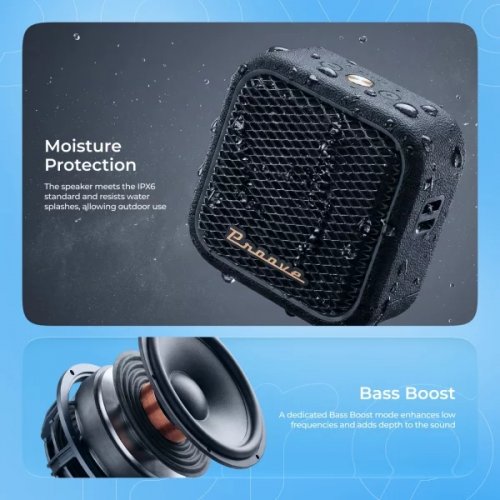 Портативная акустика Proove Funk 15W (PSFN1501AP01) Black купить в Украине: Киев, Днепр, Харьков, Одесса  | Низкая цена, отзывы, характеристики от TELEMART фото