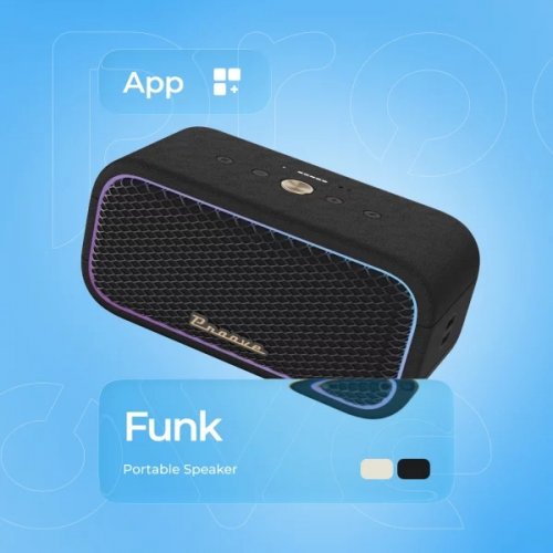 Портативная акустика Proove Funk 40W (PSFN4001AP01) Black купить в Украине: Киев, Днепр, Харьков, Одесса  | Низкая цена, отзывы, характеристики от TELEMART фото