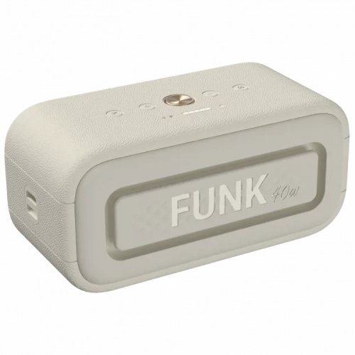 Портативная акустика Proove Funk 40W (PSFN4001AP22) Beige/Gold купить в Украине: Киев, Днепр, Харьков, Одесса  | Низкая цена, отзывы, характеристики от TELEMART фото