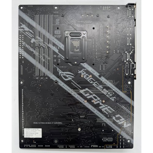 Материнська плата Asus ROG STRIX B460-F GAMING (s1200, Intel B460) (Відновлено продавцем, 866199) купити в Україні: Київ, Львів, Хмельницький, Тернопіль, Івано-Франківськ | Перевірка сумісності, низька ціна, відгуки, характеристики від TELEMART фото