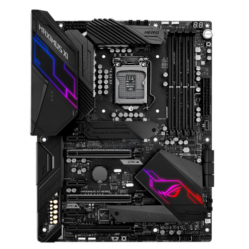 Материнська плата Asus ROG MAXIMUS XI HERO (s1151-v2, Intel Z390) (Відновлено продавцем, 866203) купити в Україні: Київ, Львів, Хмельницький, Тернопіль, Івано-Франківськ | Перевірка сумісності, низька ціна, відгуки, характеристики від TELEMART фото
