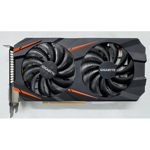 Відеокарта Gigabyte GeForce GTX 1060 WindForce 2X OC 6144MB (GV-N1060WF2OC-6GD) (Відновлено продавцем, 866211) купити в Україні: Київ, Львів, Хмельницький, Тернопіль, Івано-Франківськ | Перевірка сумісності, низька ціна, відгуки, характеристики від TELEMART фото