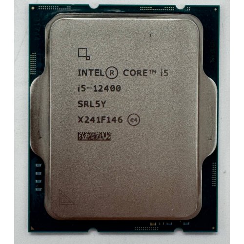 Процессор Intel Core i5-12400 2.5(4.4)GHz 18MB s1700 Tray (CM8071504650608) (Восстановлено продавцом, 866279) купить в Украине: Киев, Днепр, Харьков, Одесса  | Проверка совместимости, низкая цена, отзывы, характеристики от TELEMART фото