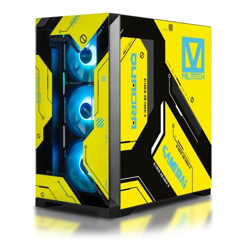 Комп'ютер EVOLVE SpecialPart Cyberpunk PC (EVSP-CPR780X3DN507-D532S1TBK) Black купити в Україні: Київ, Львів, Хмельницький, Тернопіль, Івано-Франківськ | Низька ціна, відгуки, характеристики від TELEMART фото