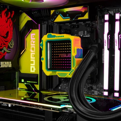 Комп'ютер EVOLVE SpecialPart Cyberpunk PC (EVSP-CPR780X3DN507-D532S1TBK) Black купити в Україні: Київ, Львів, Хмельницький, Тернопіль, Івано-Франківськ | Низька ціна, відгуки, характеристики від TELEMART фото