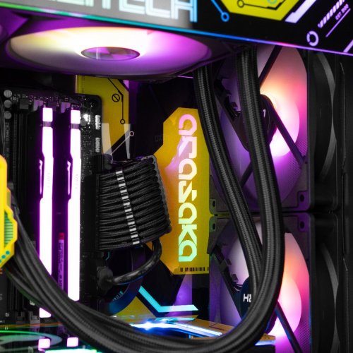 Комп'ютер EVOLVE SpecialPart Cyberpunk PC (EVSP-CPR780X3DN507-D532S1TBK) Black купити в Україні: Київ, Львів, Хмельницький, Тернопіль, Івано-Франківськ | Низька ціна, відгуки, характеристики від TELEMART фото