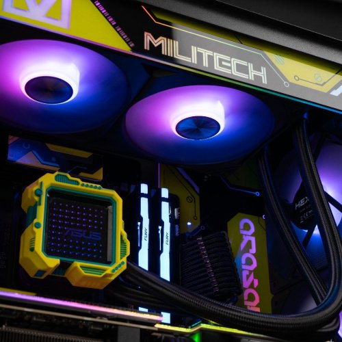 Комп'ютер EVOLVE SpecialPart Cyberpunk PC (EVSP-CPR780X3DN507-D532S1TBK) Black купити в Україні: Київ, Львів, Хмельницький, Тернопіль, Івано-Франківськ | Низька ціна, відгуки, характеристики від TELEMART фото