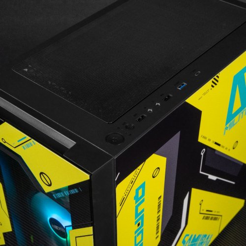 Комп'ютер EVOLVE SpecialPart Cyberpunk PC (EVSP-CPR780X3DN507-D532S1TBK) Black купити в Україні: Київ, Львів, Хмельницький, Тернопіль, Івано-Франківськ | Низька ціна, відгуки, характеристики від TELEMART фото