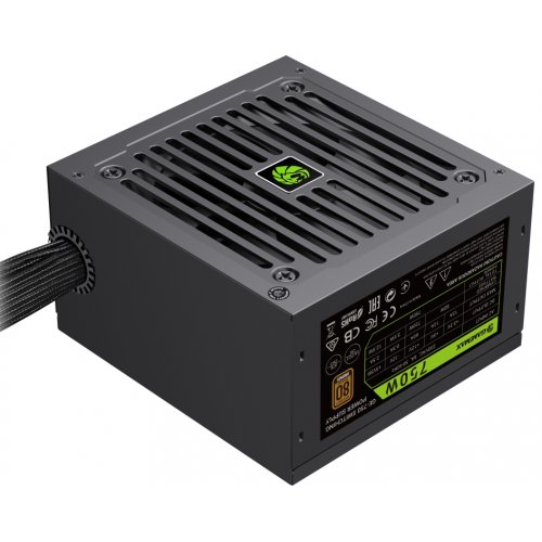 Блок питания GAMEMAX GE-750 750W (GE-750) Black купить в Украине: Киев, Днепр, Харьков, Одесса  | Проверка совместимости, низкая цена, отзывы, характеристики от TELEMART фото