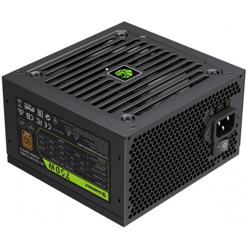 Блок питания GAMEMAX GE-750 750W (GE-750) Black купить в Украине: Киев, Днепр, Харьков, Одесса  | Проверка совместимости, низкая цена, отзывы, характеристики от TELEMART фото