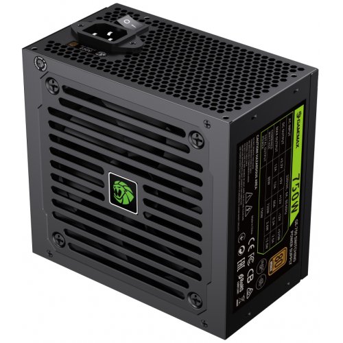 Блок питания GAMEMAX GE-750 750W (GE-750) Black купить в Украине: Киев, Днепр, Харьков, Одесса  | Проверка совместимости, низкая цена, отзывы, характеристики от TELEMART фото