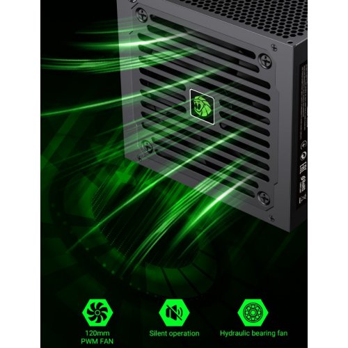Блок питания GAMEMAX GE-750 750W (GE-750) Black купить в Украине: Киев, Днепр, Харьков, Одесса  | Проверка совместимости, низкая цена, отзывы, характеристики от TELEMART фото