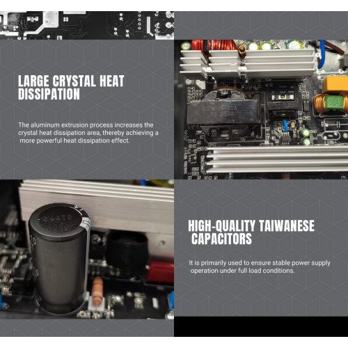 Блок питания GAMEMAX GE-750 750W (GE-750) Black купить в Украине: Киев, Днепр, Харьков, Одесса  | Проверка совместимости, низкая цена, отзывы, характеристики от TELEMART фото