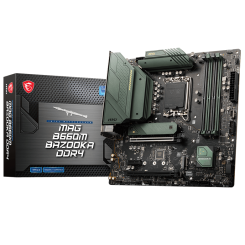 Материнська плата MSI MAG B660M BAZOOKA DDR4 (s1700, Intel B660) (Відновлено продавцем, 866297)