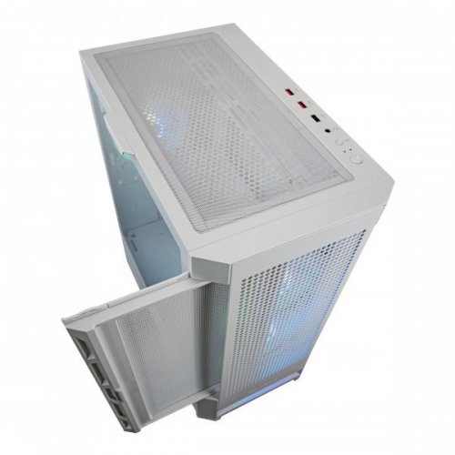 Уценка корпус Cougar Duoface RGB Tempered Glass без БП White (Вскрытая упаковка, 866303) купить в Украине: Киев, Днепр, Харьков, Одесса  | Проверка совместимости, низкая цена, отзывы, характеристики от TELEMART фото