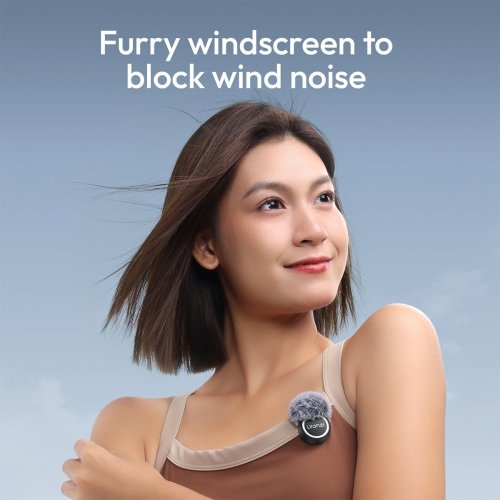 Петличний мікрофон Ulanzi A21 Wireless Microphone USB Type-C (A053 A21) Black купити в Україні: Київ, Львів, Хмельницький, Тернопіль, Івано-Франківськ | Низька ціна, відгуки, характеристики від TELEMART фото